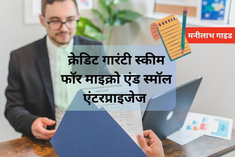 क्रेडिट गारंटी स्कीम फॉर माइक्रो एंड स्मॉल एंटरप्राइजेज योजना हिन्दी में