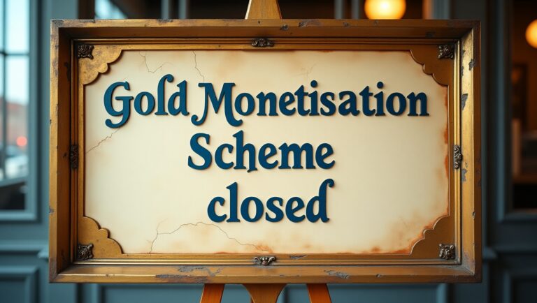 Medium Term and Long Term Government Deposit (MLTGD) components of Gold Monetisation Scheme (GMS) discontinued